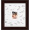 Coffee Signature Mat Picture Frame, Photo Frame Wedding Guest Book Alternative, Autograph Picture Mat for Signature Board, Wedding Celebrations Graduations Support Encouragement or Retirement